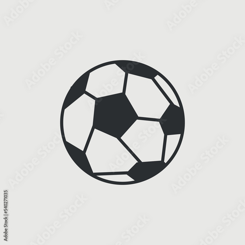 Football vector icon illustration sign