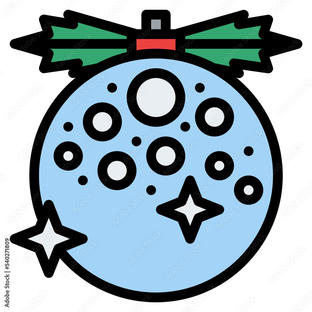 Obraz premium christmas ball christmas decoration