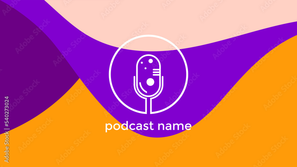 ABSTRACT TEMPLATE PODCAST MICROPHONE FLAT COLOR LIQUID DESIGN BACKGROUND VECTOR. GOOD FOR COVER DESIGN, BANNER, WEB,SOCIAL MEDIA ABSTRACT TEMPLATE PODCAST MICROPHONE FLAT COLOR LIQUID DESIGN BACKGROUND VECTOR. GOOD FOR COVER DESIGN, BANNER, WEB,SOCIAL MEDIA