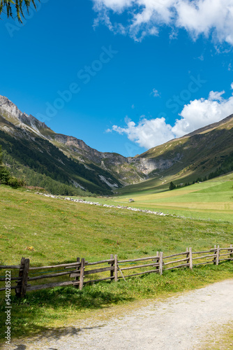 Mountain trail South Tyrol Italy