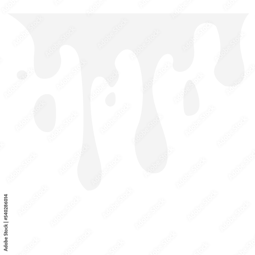 Creamy liquid or yoghurt cream melt splash flowing Creamy liquid or yoghurt cream melt splash flowing