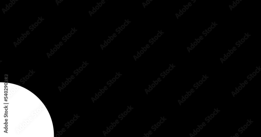 Simple round transition mask - circle cascade. Looped animation with alpha channel Simple round transition mask - circle cascade. Looped animation with alpha channel