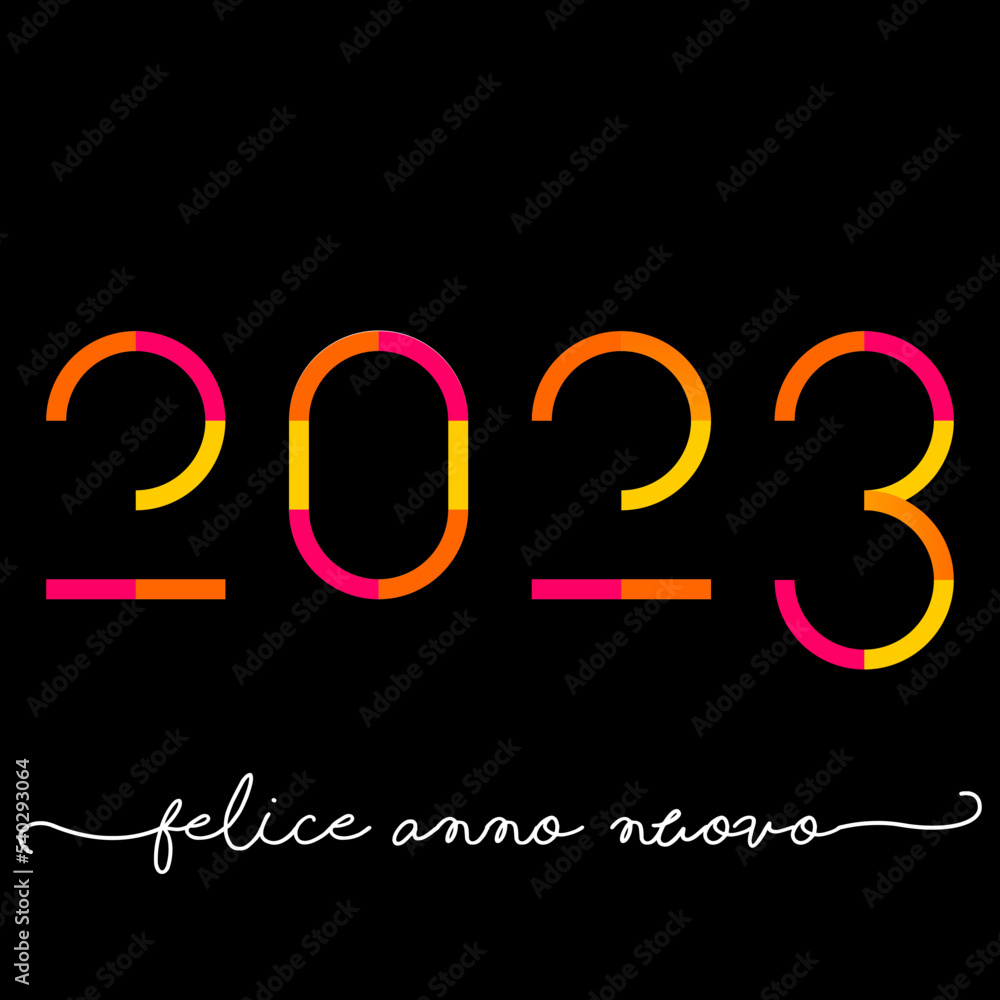 felice anno nuovo - buon anno 2023 felice anno nuovo - buon anno 2023