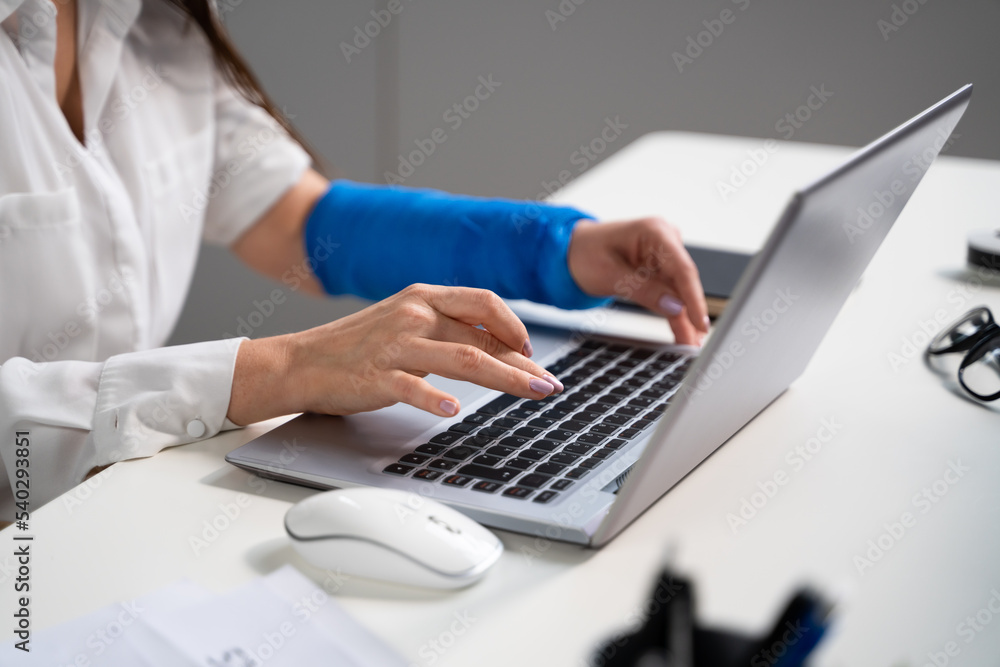 Worker Filling Social Security Benefits Worker Filling Social Security Benefits