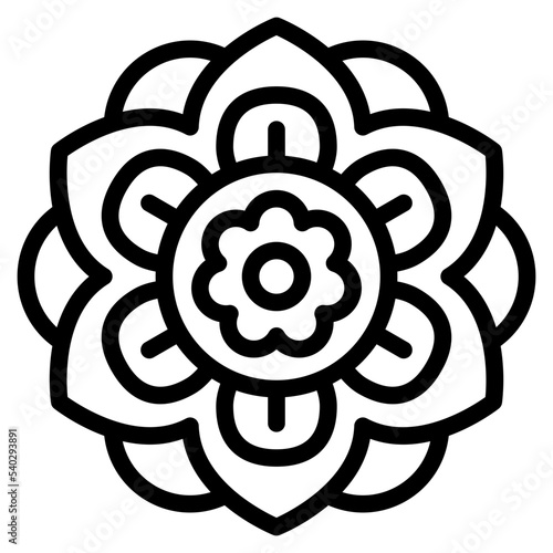 mandala icon art