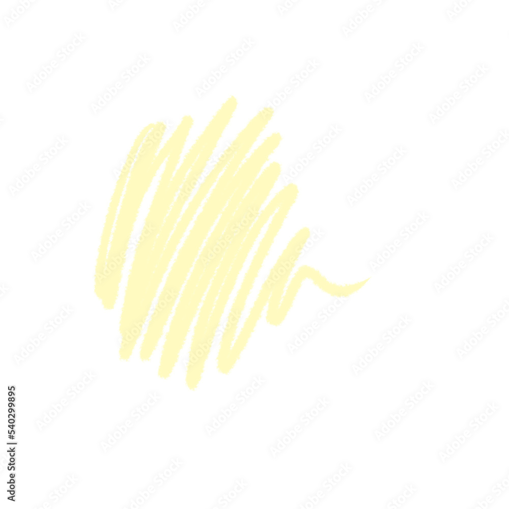 Fototapeta premium Decorative Hand Drawn Element. Transparent PNG clipart.