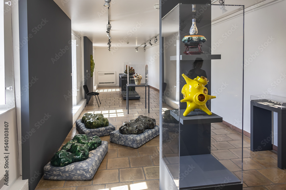 Ceramics Museum in the Chateau de Vallauris the history of ceramics