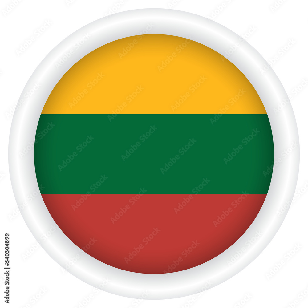Lithuanian Flag badge PNG image. Lithuanian Flag badge PNG image.