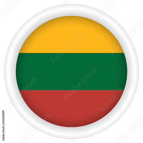 Free Download Lithuanian Flag badge PNG image. - GFXLoad