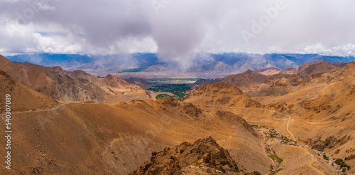 Mountain road of Ladakh, Northern India.