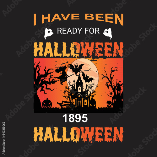 Halloween party t shirt design