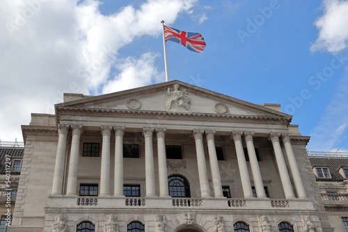 The Bank of England, the central bank of the United Kingdom photo
