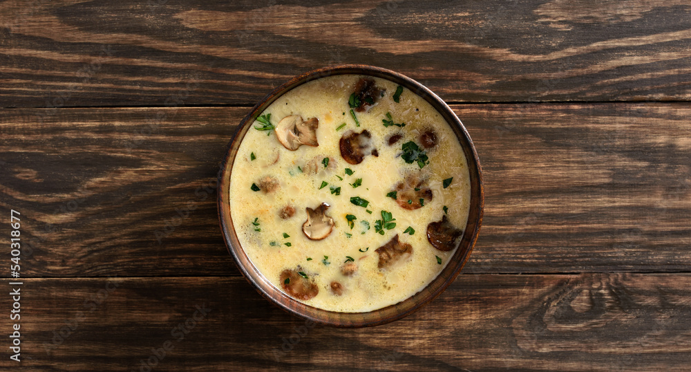 Creamy mushroom soup Creamy mushroom soup