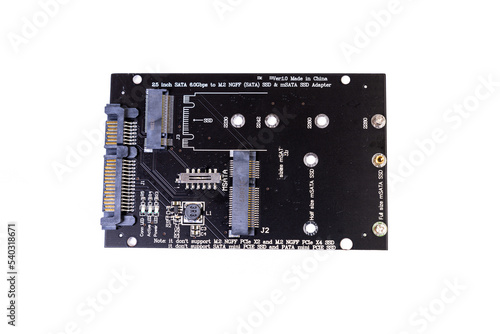 msata converter to use the normal sata slot, can be used as an SSD