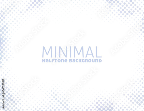 Minimal halftone background by bluish points. Simple pattern