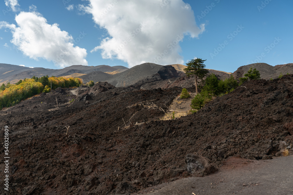 Vulkanlandschaft am Ätna (Etna) Sizilien Vulkanlandschaft am Ätna (Etna) Sizilien