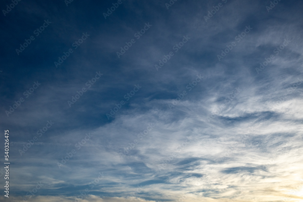 Beautiful Dramatic scenery of sky and clouds during sunset twilight time. Beautiful Dramatic scenery of sky and clouds during sunset twilight time.
