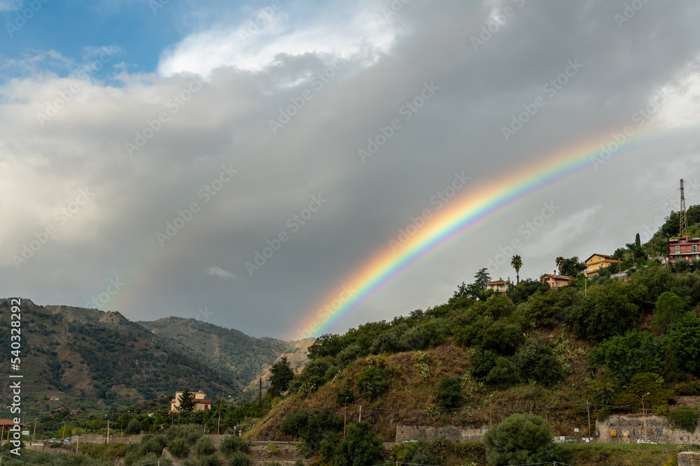 Regenbogen in Sizilien Regenbogen in Sizilien
