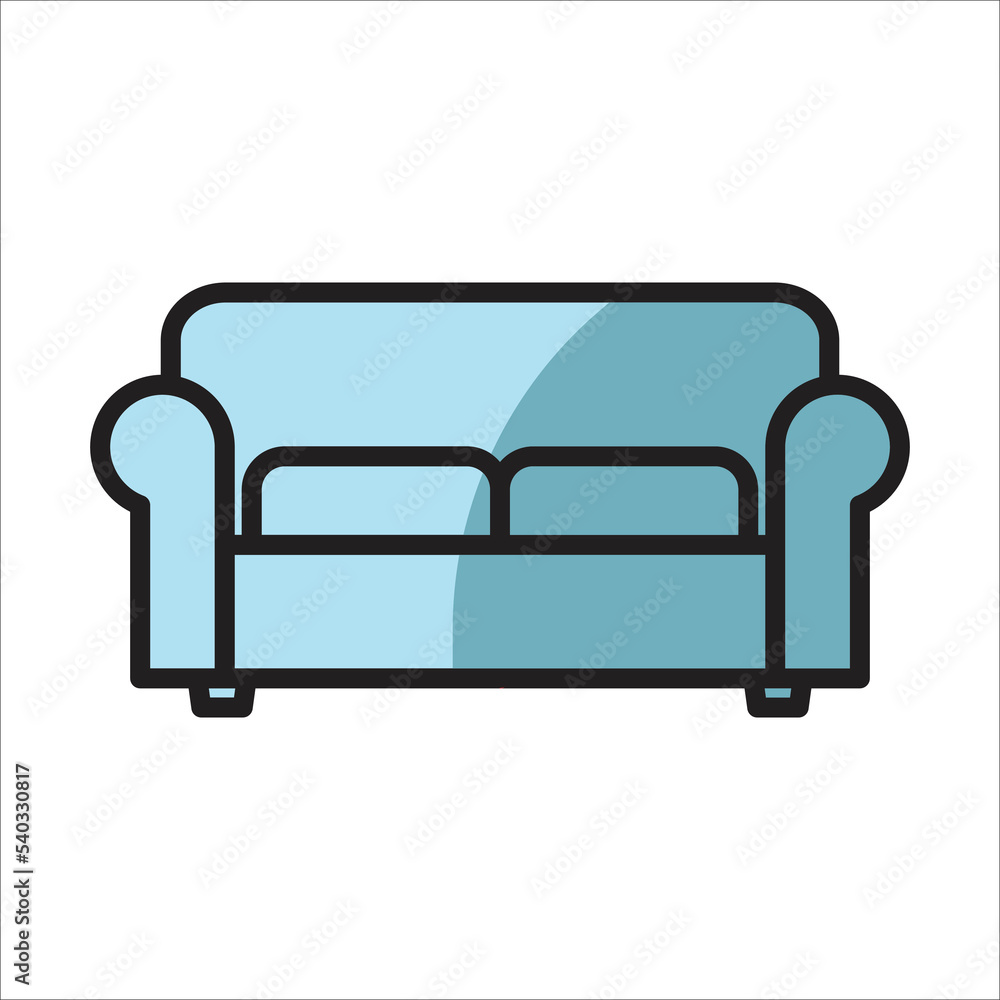 sofa icon vector design template sofa icon vector design template