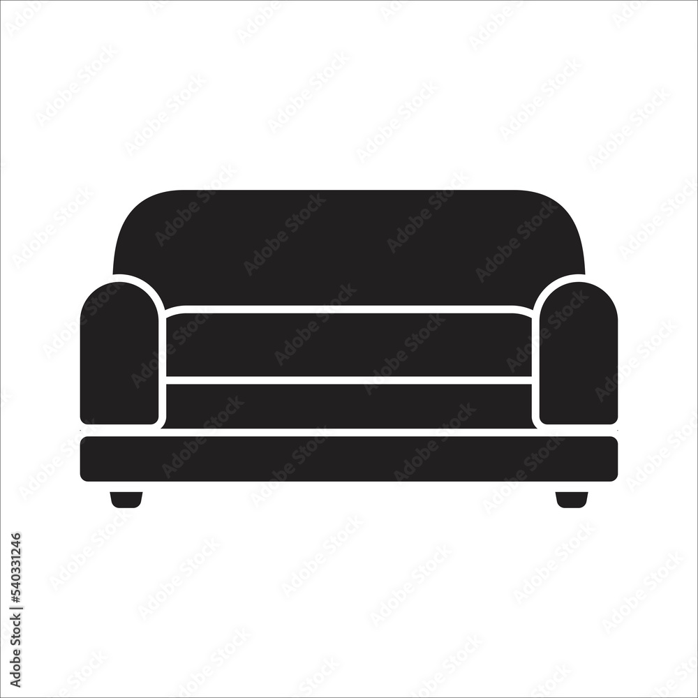 sofa icon vector design template sofa icon vector design template