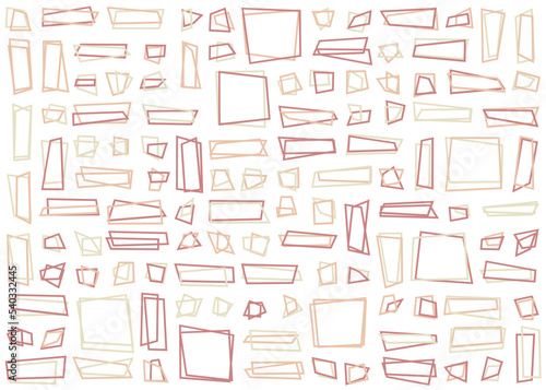 Offset Quads generative art background art illustration