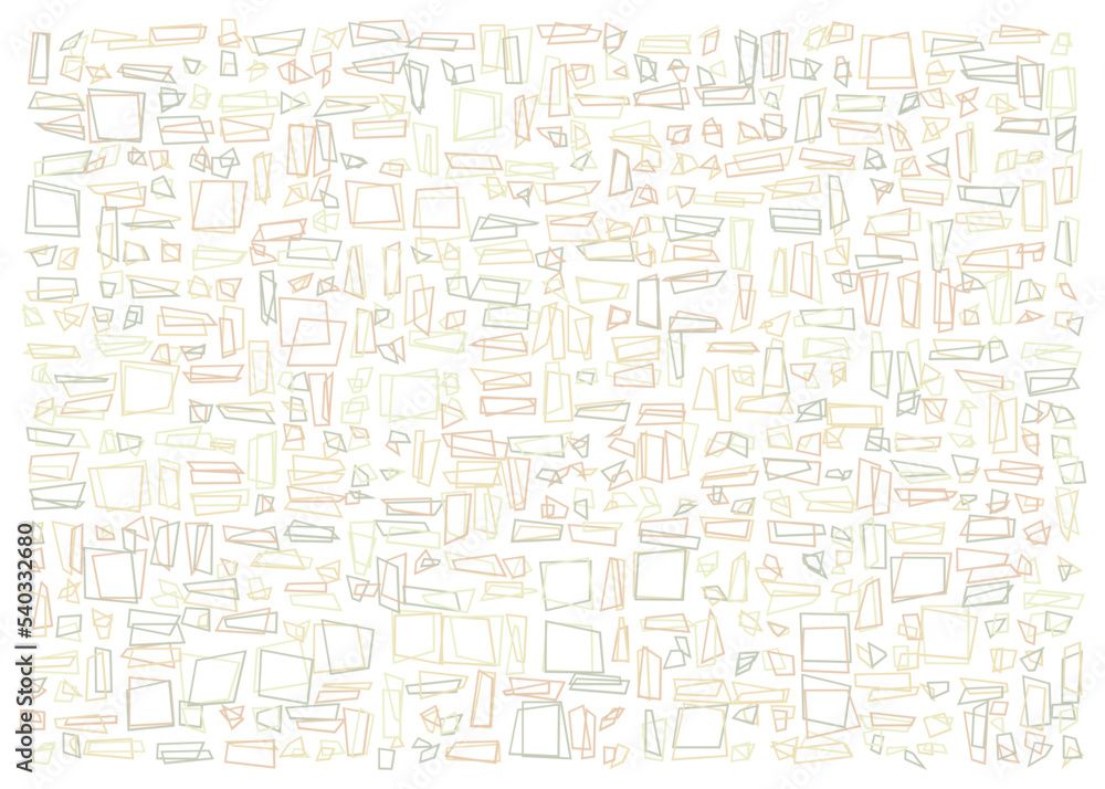 Offset Quads generative art background art illustration