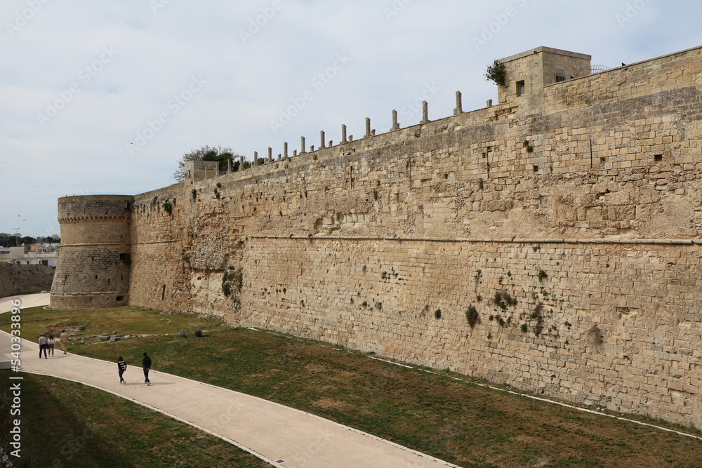 The Castello di Otranto in Otranto, Italy