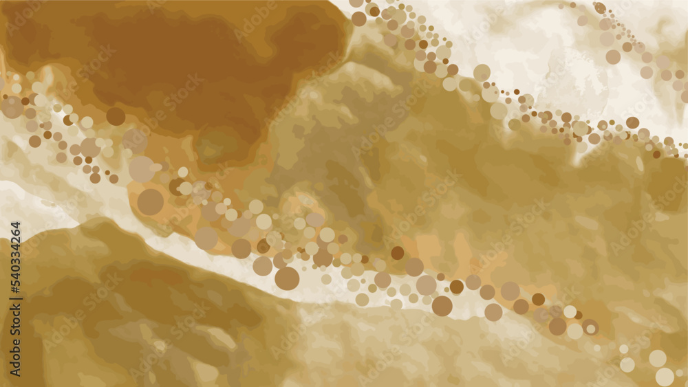 Abstract Gold Texture Wallpaper. Watercolor Textured Paper Wallpaper