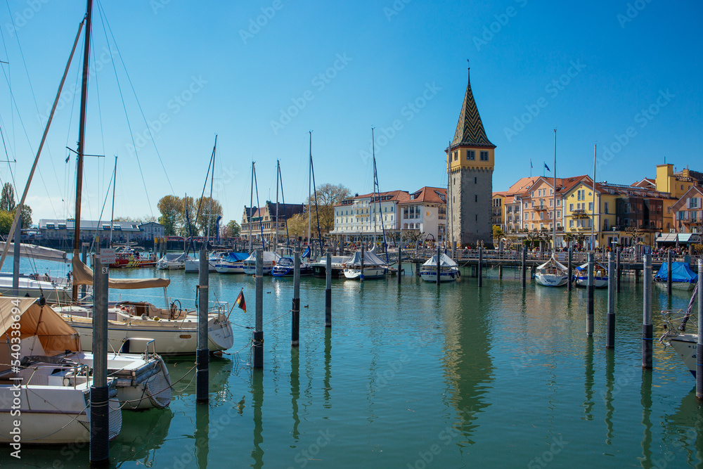 Fototapeta premium Lindau Hafen