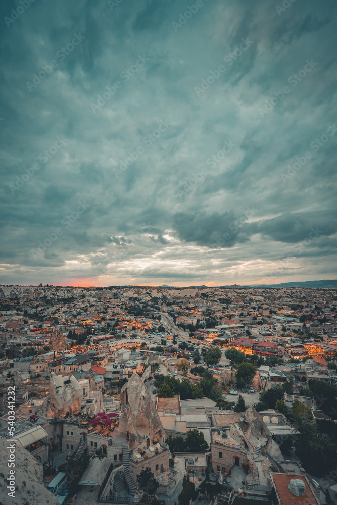 Obraz premium clouds over the cappadocia