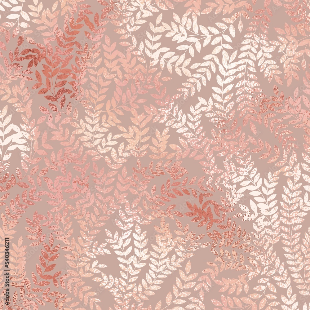 Rose gold. Vector decorative background with rose gold effect. Gold foil texture. Rose gold. Vector decorative background with rose gold effect. Gold foil texture.