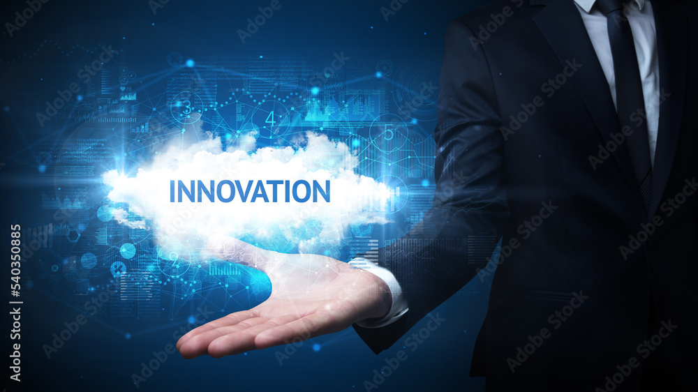 Hand of Businessman holding motivational message Hand of Businessman holding motivational message