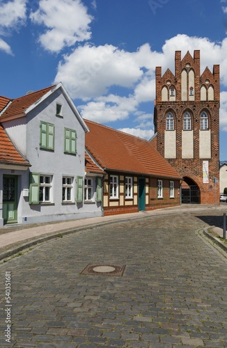 Wittenberge ist eine Stadt an der Elbe. Sie gehört zum Landkreis Prignitz im Bundesland Brandenburg und nennt sich selbst das Tor zur Elbaue. photo