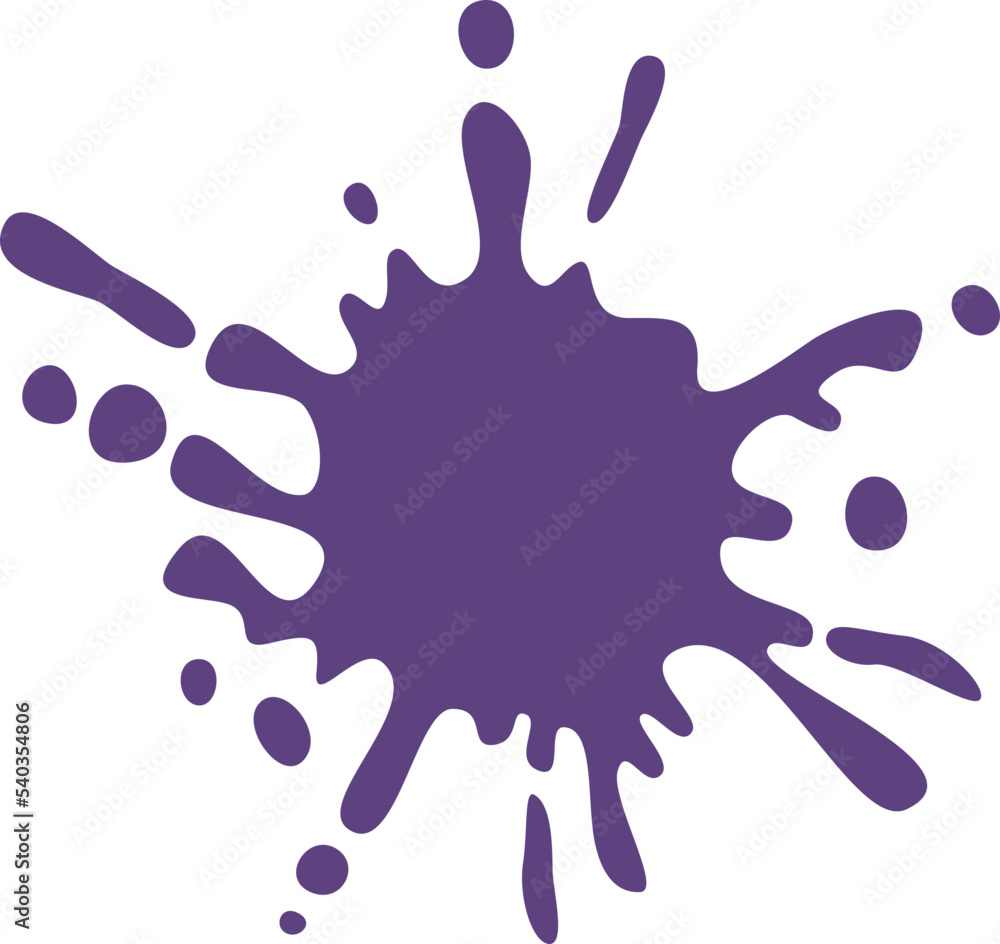 Purple Ink Splash Element (8) Purple Ink Splash Element (8)