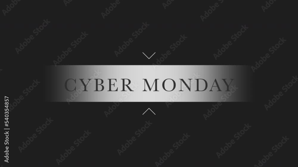 Cyber Monday on black modern gradient, motion abstract holidays, minimalism and promo style background Cyber Monday on black modern gradient, motion abstract holidays, minimalism and promo style background