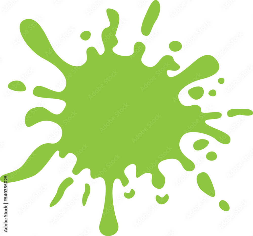 Abstract Green Ink Splat (1) Abstract Green Ink Splat (1)
