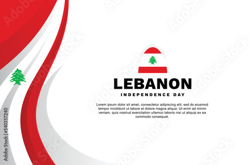 Lebanon Independence Day Background Event
