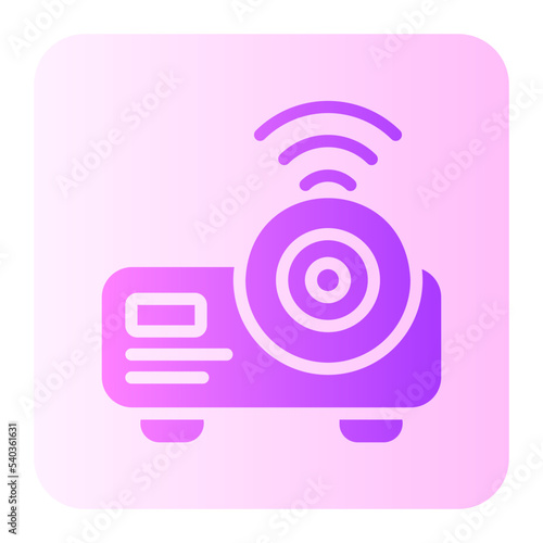 projector gradient icon