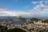 Rio de Janeiro, RJ, Brazil, 2022 - Sugar Loaf Mountain - view from Dona Marta Belvedere
