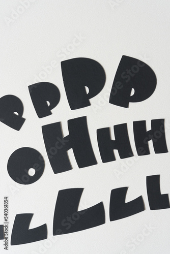 dada words ppp, ohhh, lll