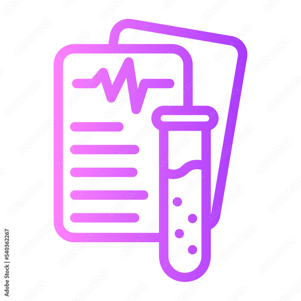 experiment results gradient icon experiment results gradient icon