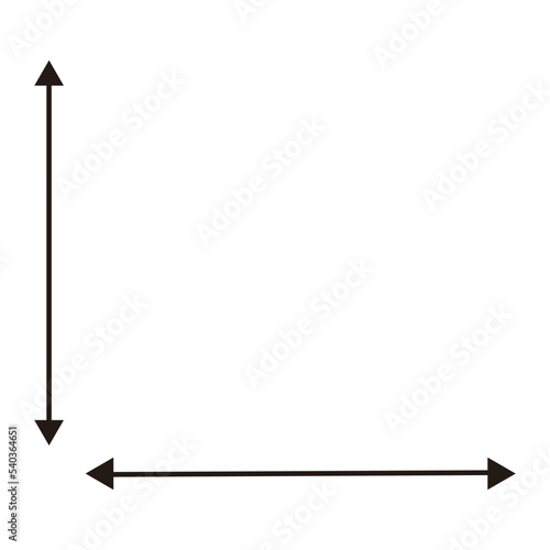 長さを示す矢印パーツセット