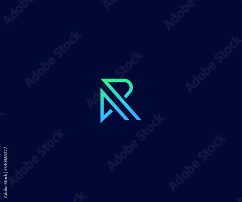 R Letter Logo Vector Template Abstract Monogram Symbol. Usable for Business sport, technology, fashion, digital And future creative logo