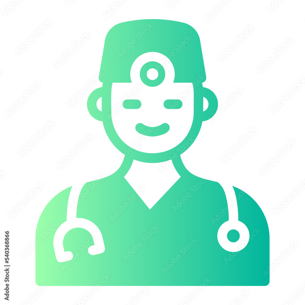 doctor gradient icon