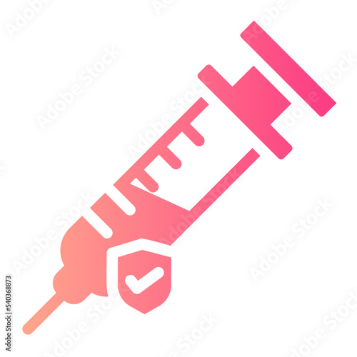 injection gradient icon