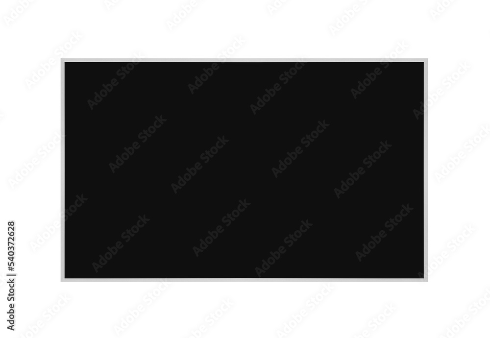 TV pad digital multi-touch sensor display screen or fresh blackboard in slim frame, isolated black in white TV pad digital multi-touch sensor display screen or fresh blackboard in slim frame, isolated black in white