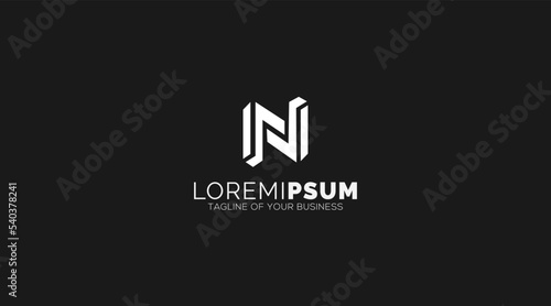 Modern creative N Logo Design and template.