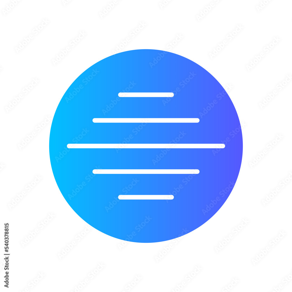 menu gradient icon menu gradient icon