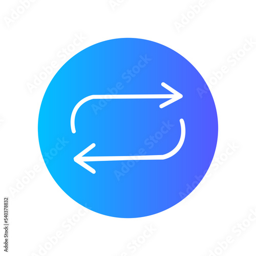 repeat gradient icon