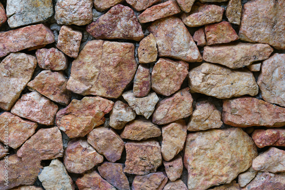 Fototapeta premium Background of stone wall texture abstract for design